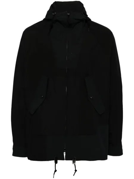 Comme des Garçons Homme куртка с капюшоном, черный