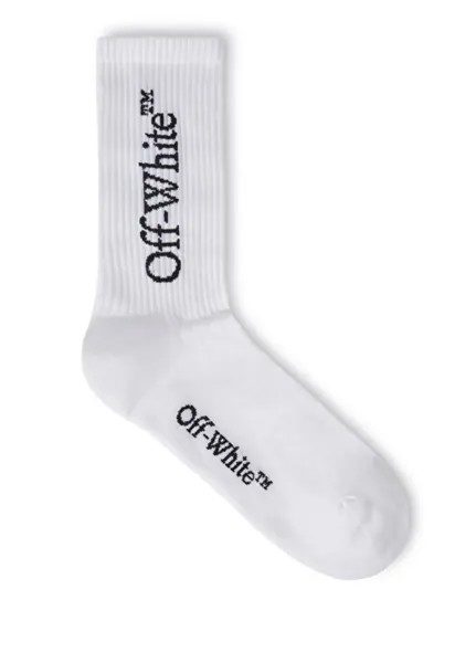 Белые мужские носки с логотипом Off-White