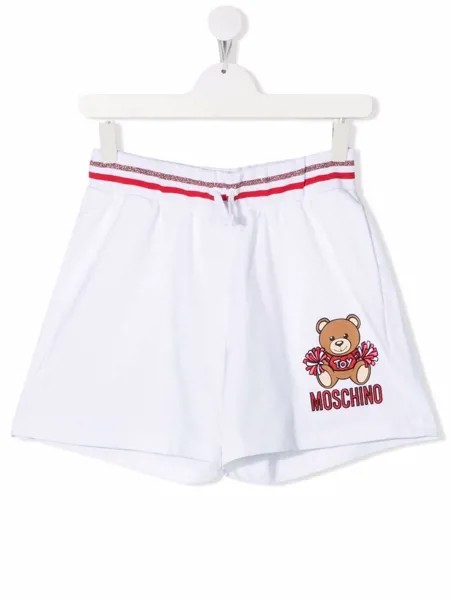 Moschino Kids спортивные шорты Teddy Bear