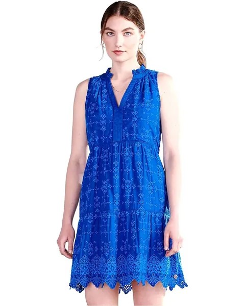 Платье Hatley Lauren Eyelet - Navy, темно-синий