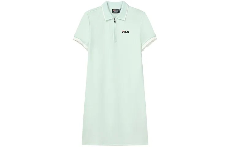 FILA Женские шорты-платье с рукавами, цвет Amerald green