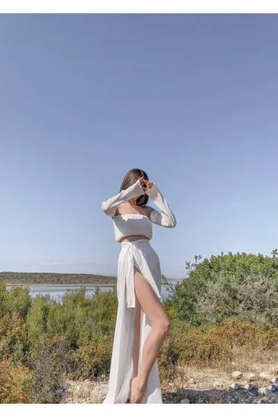 Парео Tie Me для женщин, белый купальник, накидка, платье, сексуальный костюм туника, пляжная одежда, женский пляжный бикини, чехол, свободное м...