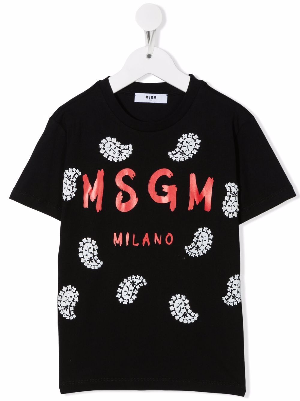 MSGM Kids футболка с логотипом