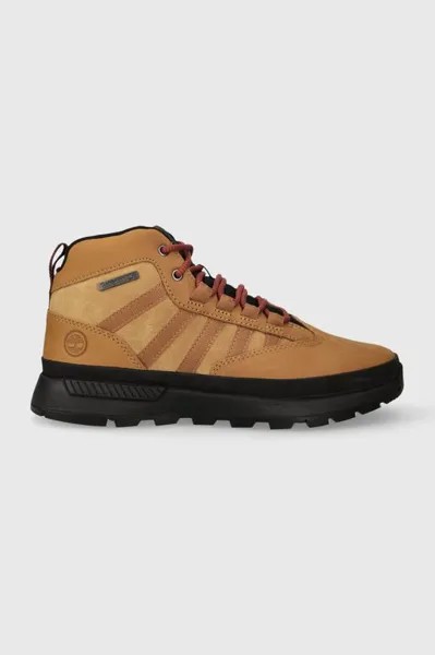 Кожаные туфли Euro Trekker Mid Timberland, желтый