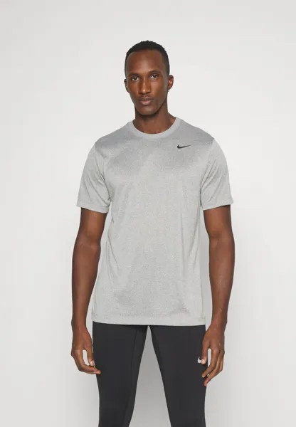 Спортивная футболка TEE RESET Nike, серый/серебристый, вереск/черный