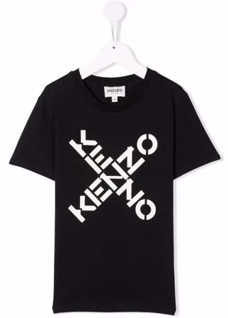 Kenzo Kids футболка с логотипом