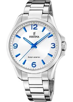 Fashion наручные  мужские часы Festina F20656.1. Коллекция Solar Energy