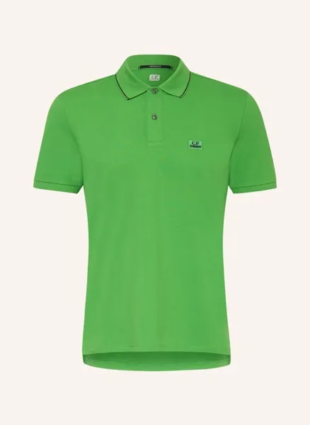 Рубашка поло C.P. COMPANY Piqué Regular Fit, зеленый