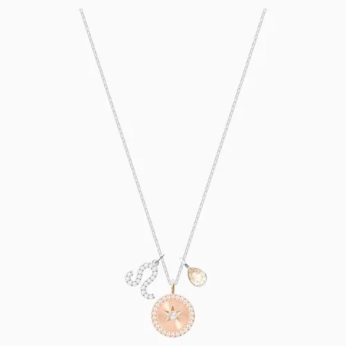 Колье Swarovski Zodiac Leo, White/ Знак зодиака Лев / Кристаллы Сваровски
