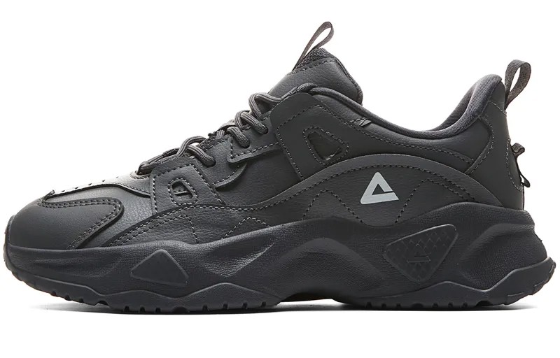 Кроссовки PEAK Lifestyle Shoes Women's Low-top Dark Gray, темно-серый