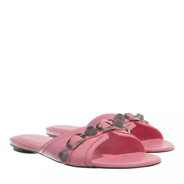Сандалии cagole sandals Balenciaga, розовый