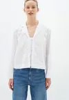 Блузка HELVE CROPPED Inwear, белый