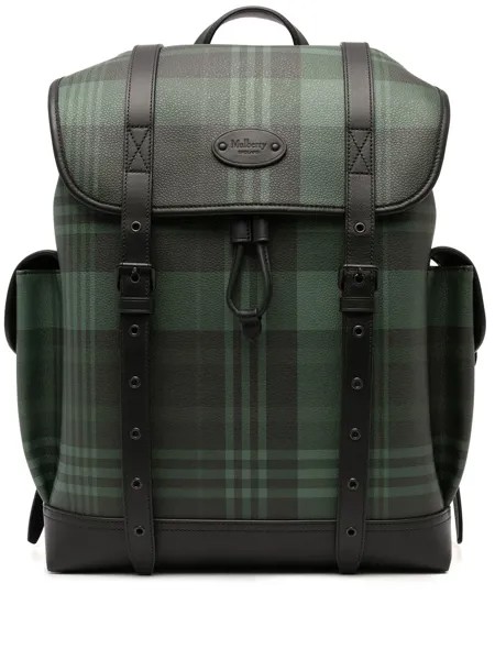 Mulberry Heritage Oversized tratan-check backpack