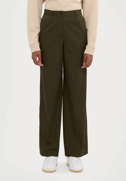 Тканевые брюки PATTON TROUSER Theory, оливковый