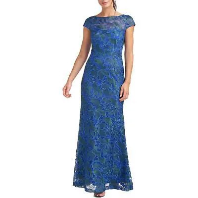 JS Collections Женское кружевное макси-платье с вышивкой и цветочным принтом BHFO 0706