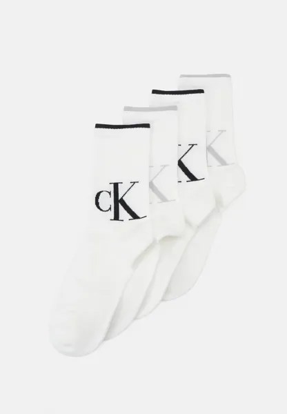 Носки WOMEN SOCK 4 PACK Calvin Klein Underwear, белый