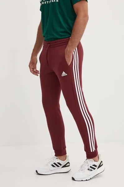 Спортивные брюки Essentials adidas, бордовый