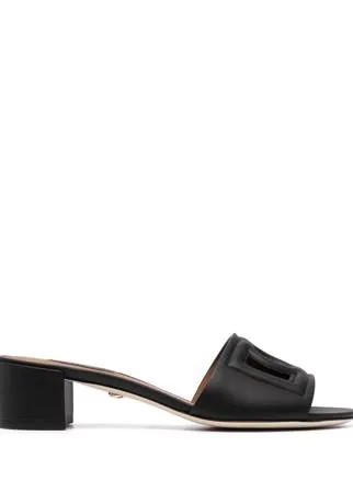 Dolce & Gabbana мюли с тисненым логотипом