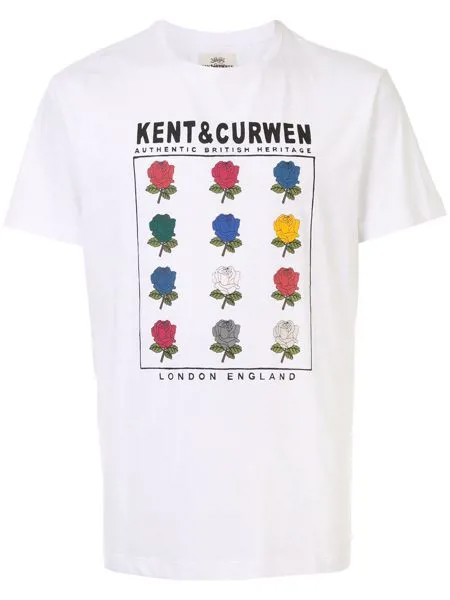 Kent & Curwen футболка с логотипом