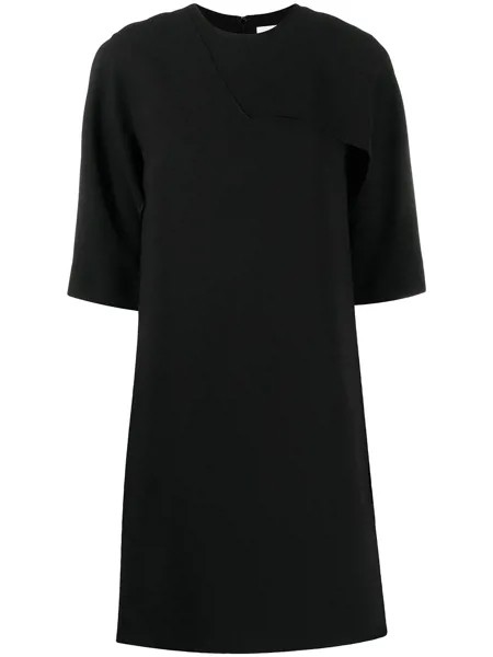 Victoria Victoria Beckham платье-футболка с оборками