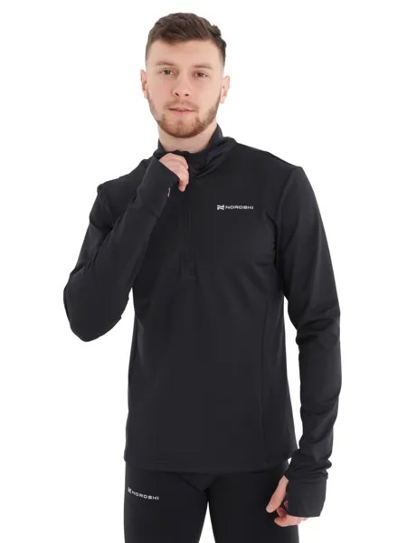 Лонгслив мужской NordSki Warm M черный 48