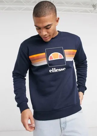 Темно-синий свитшот ellesse Senoner
