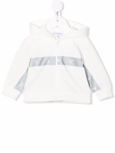 Emporio Armani Kids худи на молнии с логотипом