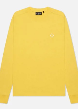 Мужской лонгслив MA.Strum Icon Embroidered ID, цвет жёлтый, размер XXXL