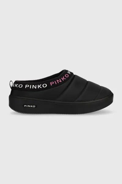 Тапочки-гирлянды Pinko, черный