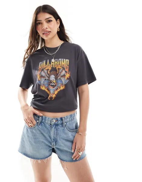 Черная футболка Billabong Thunder
