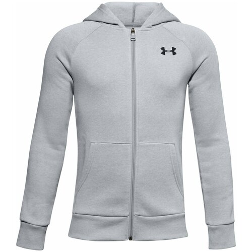 Толстовка Under Armour UA RIVAL COTTON FZ HOODIE Дети 1357613-011 YLG