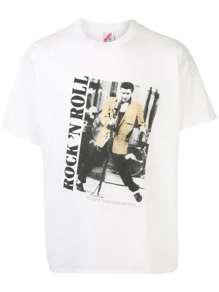 Fake Alpha Vintage футболка с принтом Elvis Presley