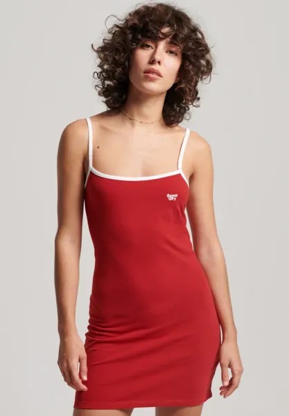 Платье из джерси Superdry, красный