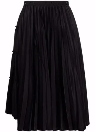 Comme Des Garçons Noir Kei Ninomiya плиссированная юбка асимметричного кроя