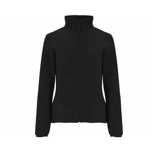 Куртка флисовая Roly Artic, женская, черный, размер L
