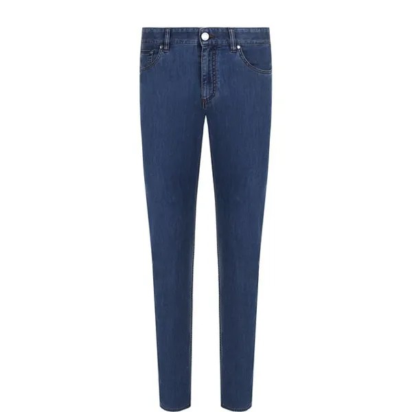 Джинсы прямого кроя Ermenegildo Zegna