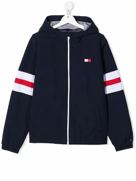 Tommy Hilfiger Junior худи на молнии с логотипом