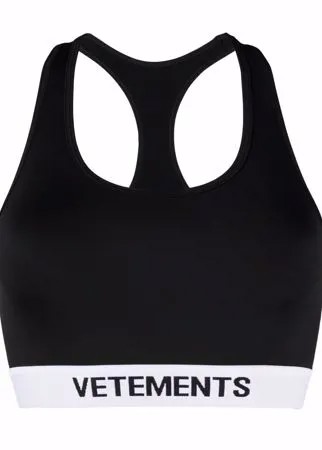 VETEMENTS бралетт с логотипом