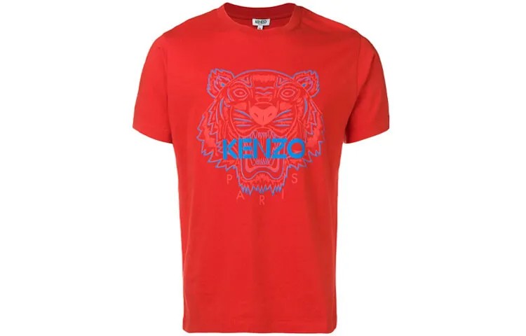 Футболка мужская Kenzo, красный