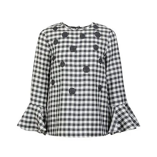 Блузка Dondup размер 164, серый/кремовый