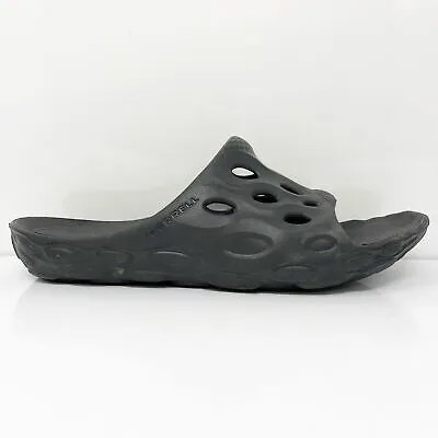 Черные сандалии без шнурков унисекс Merrell Hydro с открытым носком, размер M 9 W 10,5 B
