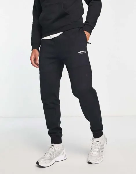 Черные джоггеры с логотипом adidas Originals Adventure