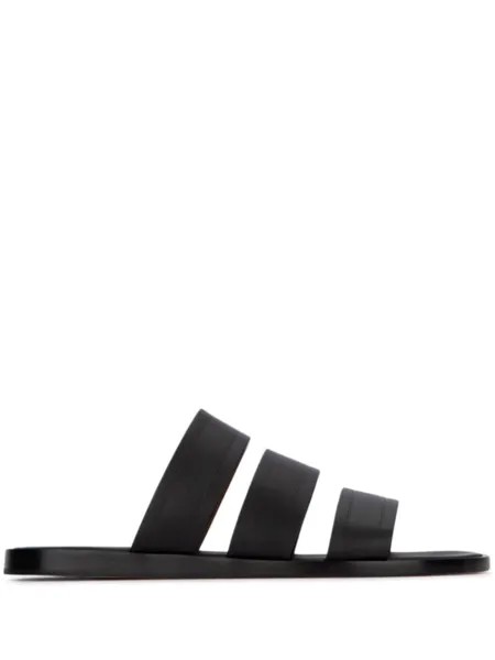 Loro Piana сандалии Наха, черный
