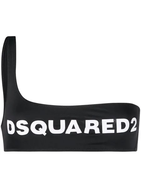 Dsquared2 лиф бикини с логотипом