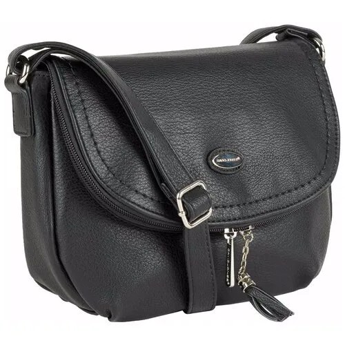 Сумка кросс-боди женская David Jones 6739-1-DD-BLACK, черная