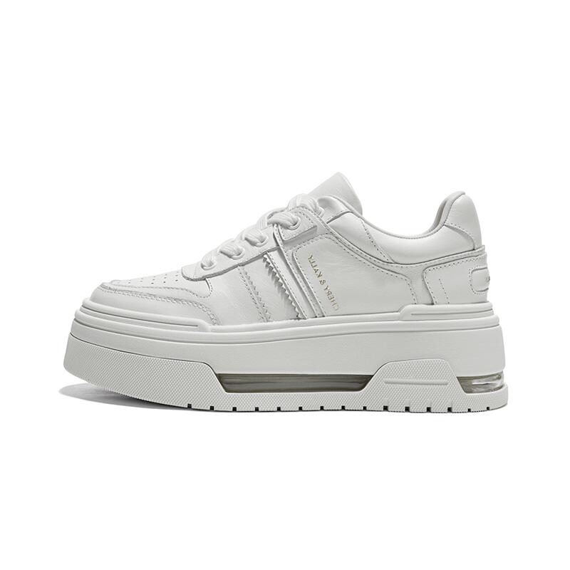 Кроссовки CHERYKALLY Skateboarding Shoes Women's Low-top, черный/белый