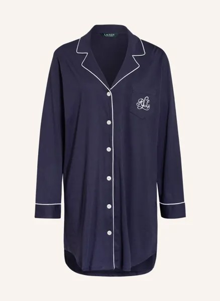 Ночная рубашка Lauren Ralph Lauren, синий