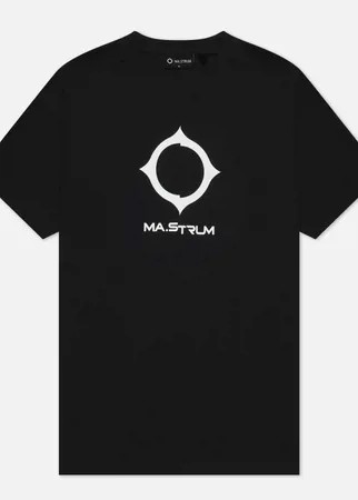 Мужская футболка MA.Strum Distort Logo, цвет чёрный, размер L