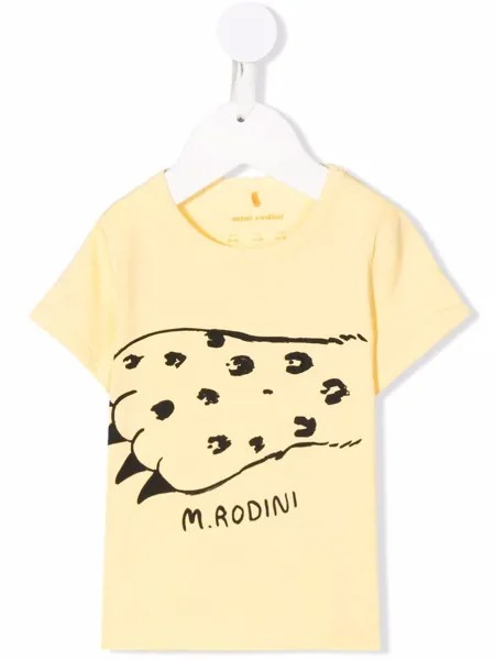 Mini Rodini футболка с графичным принтом