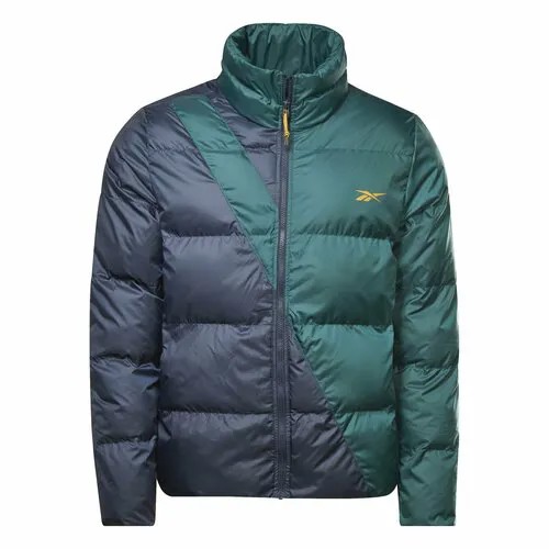 Куртка спортивная Reebok Urban Synthetic, размер 2XL, синий, зеленый